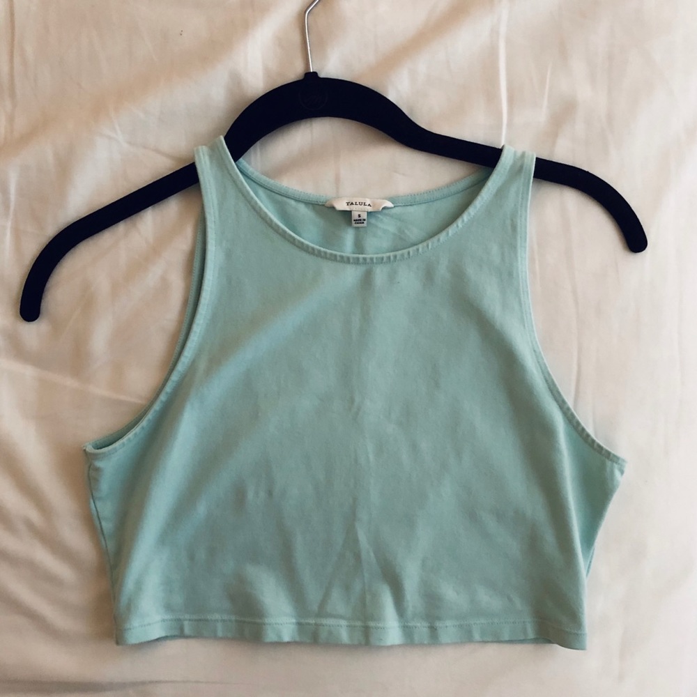 Aritzia Talula Wiltona Tank Crop Top